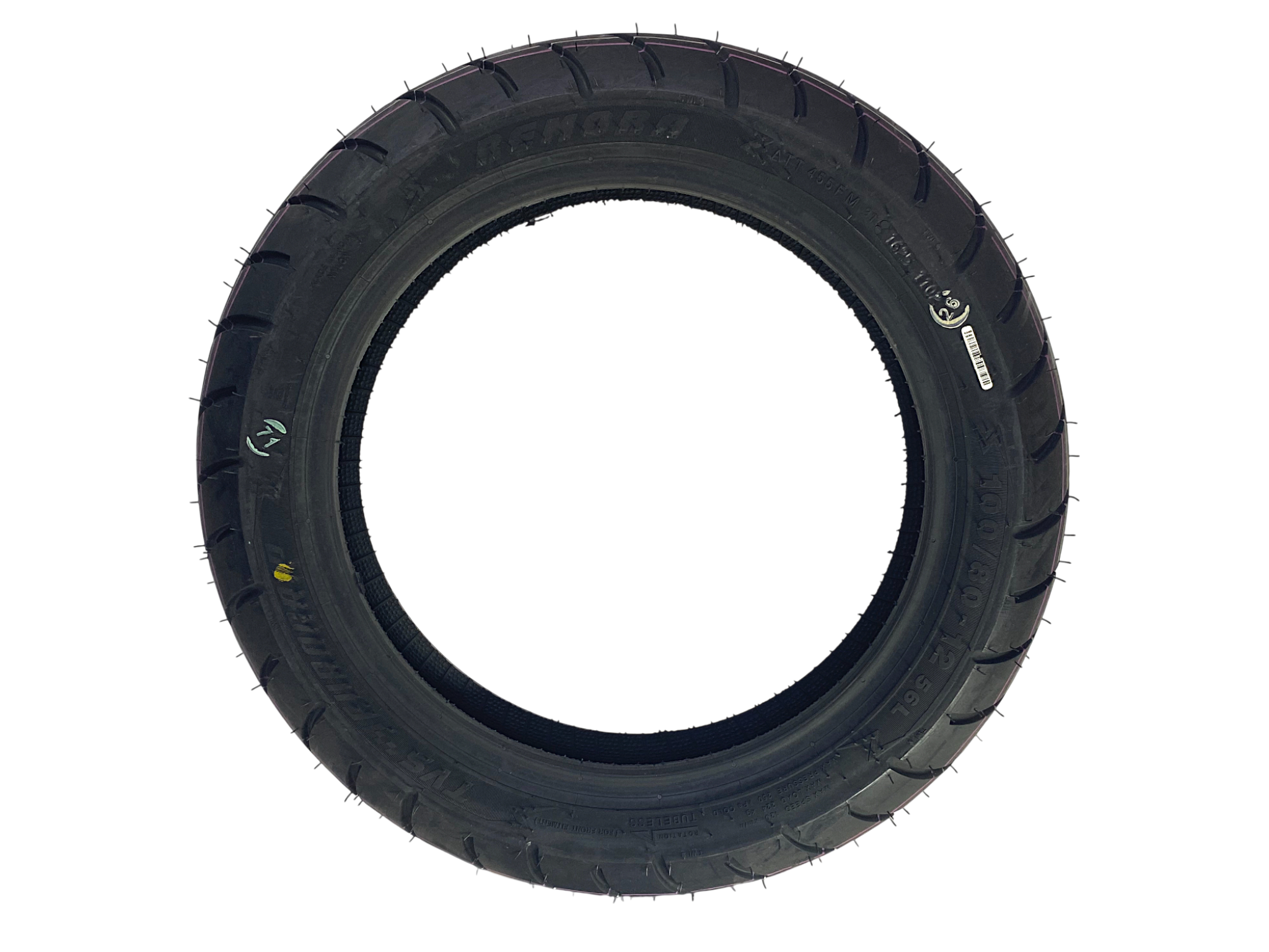 Llanta tvs EUROGRIP remora 100 80-att 12455f 56l