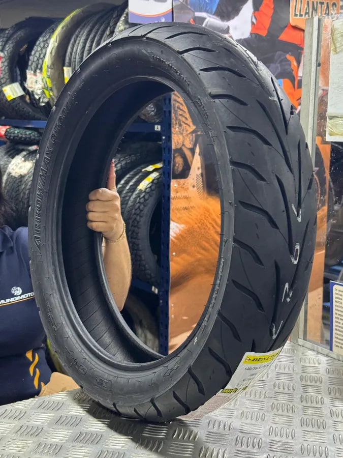 Llanta DUNLOP 140 70-arrowmax 17 gt trasera 601 sellomatic