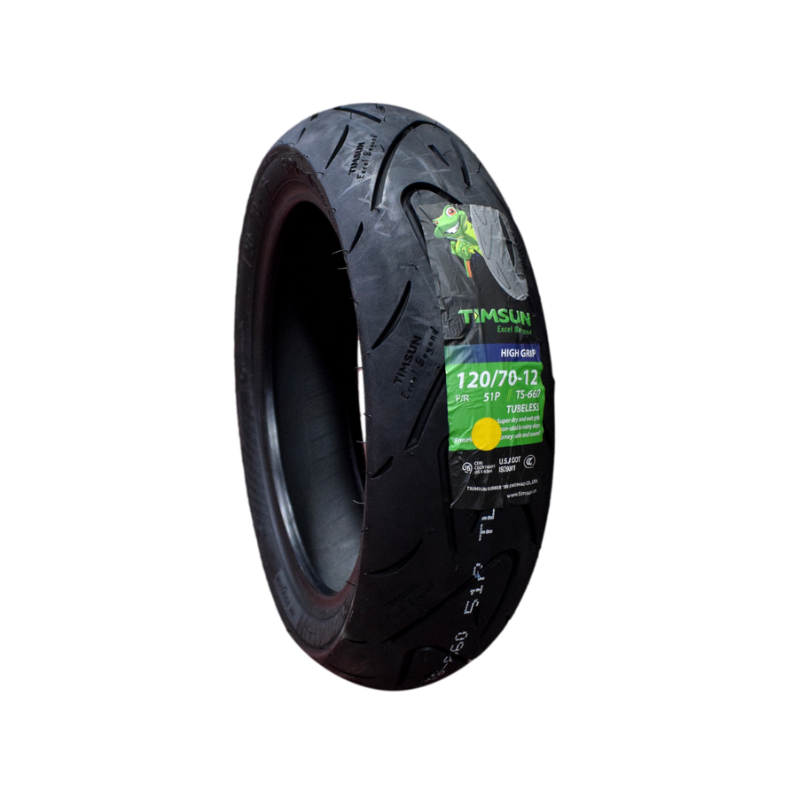 Llanta Timsun 120 70-Ts 12High 660 Grip Delantera Sellomatic