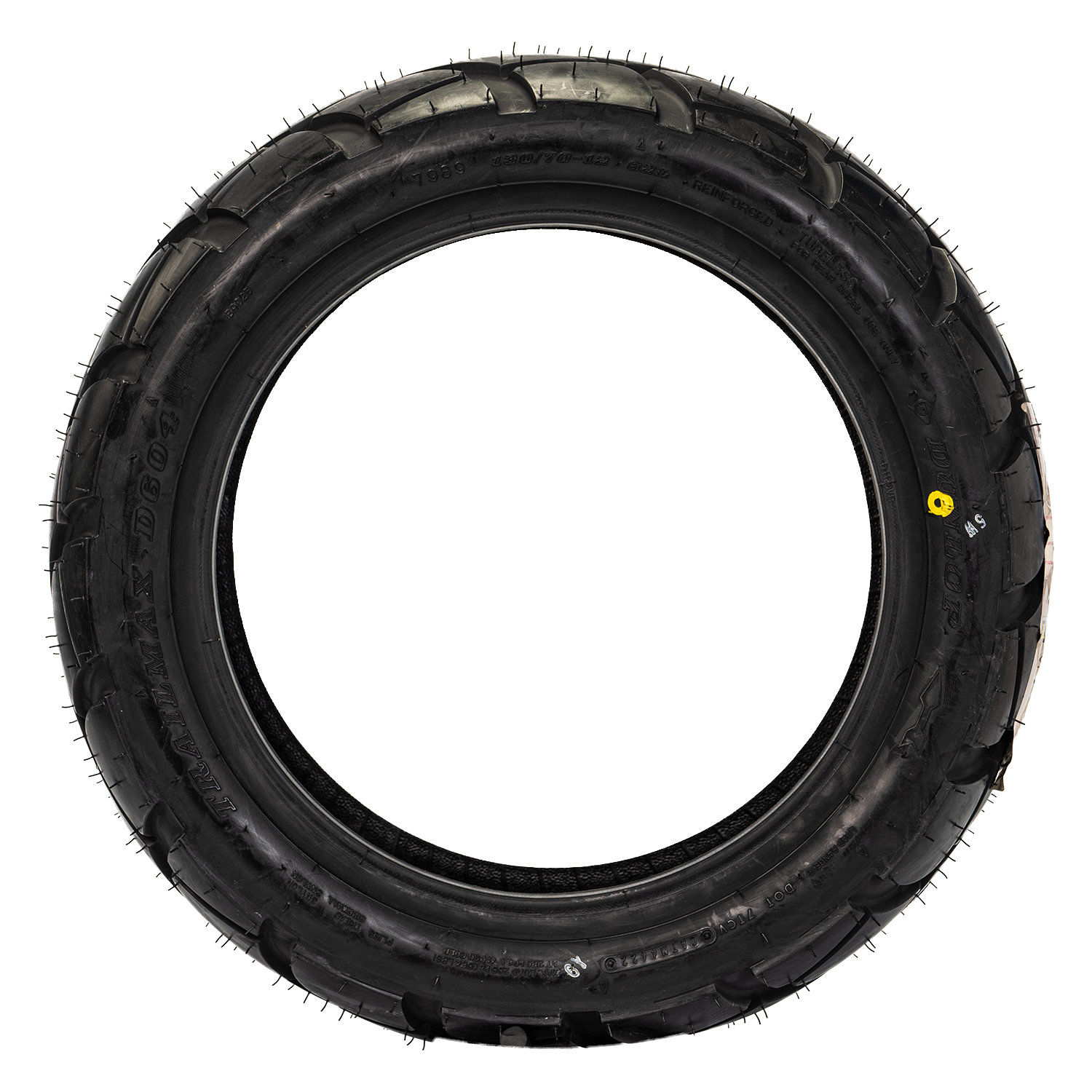 Llanta DUNLOP 130 70-12 dtrail 604 max trasera