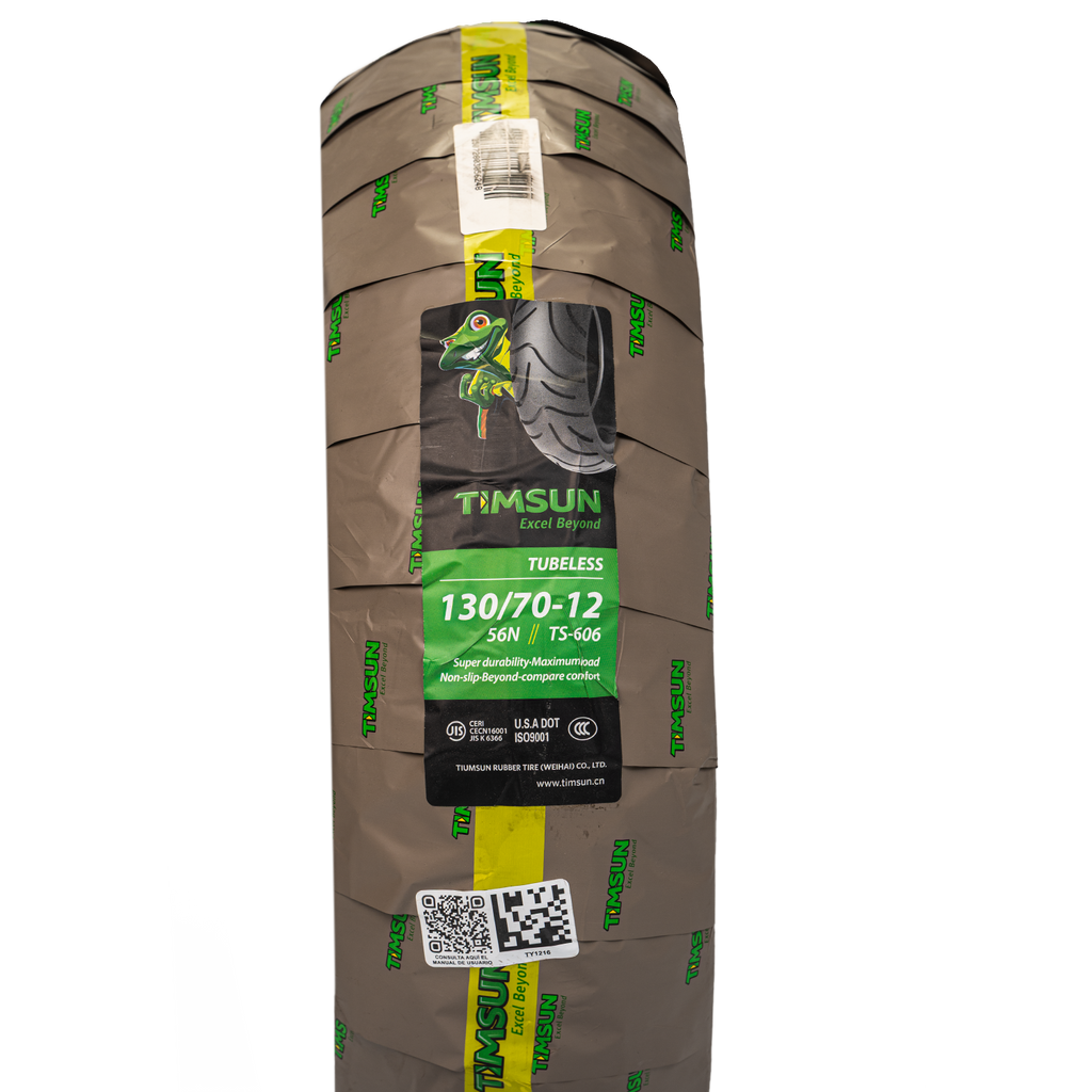 Llanta TIMSUN 130 70-ts 12trasera 606 sellomatic
