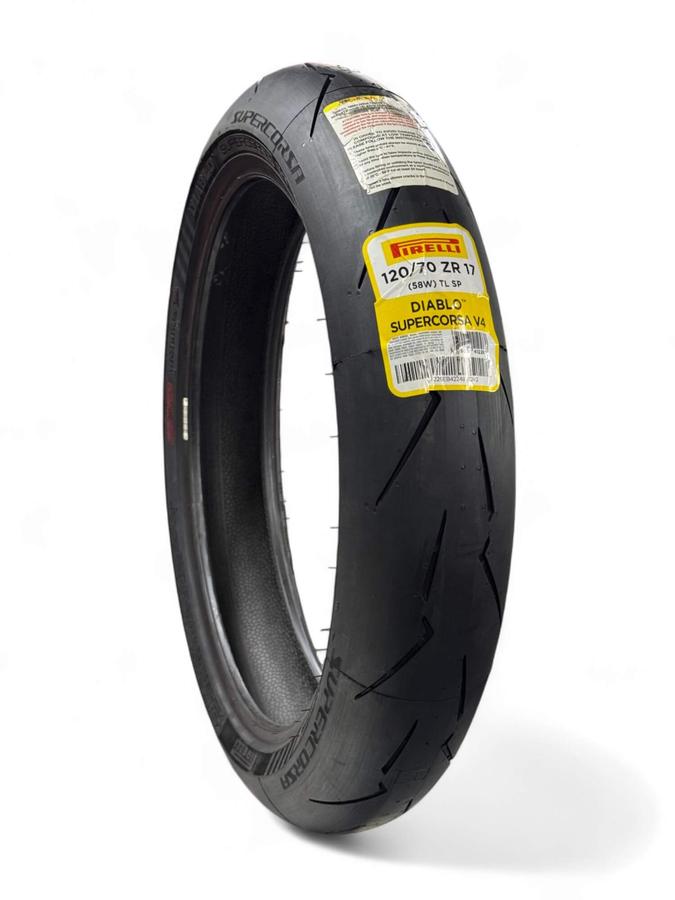 Llanta Pirelli 120 70Zr-Diablo 17 Supercorsa Sp Vdelantera 4
