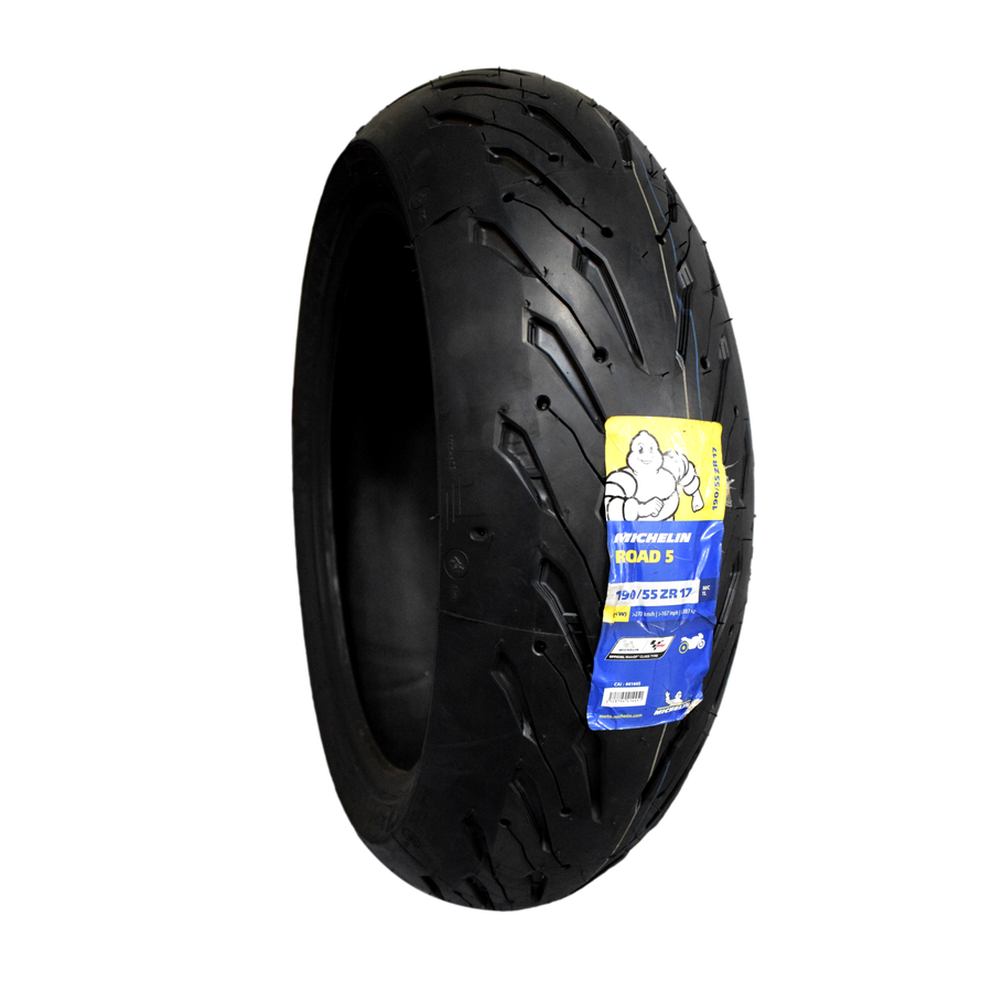 Llanta Michelin 190 55Zr-Pilot 17 Road Trasera 5