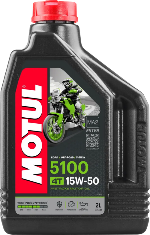 Aceite De Motor Motul 15Wsemisint 50Ético Tiempos 4 y Más