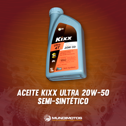 Aceite de motor KIXX 20wsemisintetico 50 ultra tiempos 4