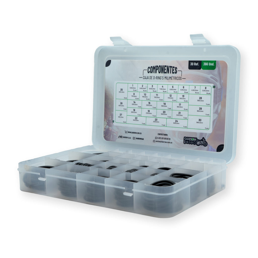 KIT EMPAQUE DE ORING MILIMETRICO