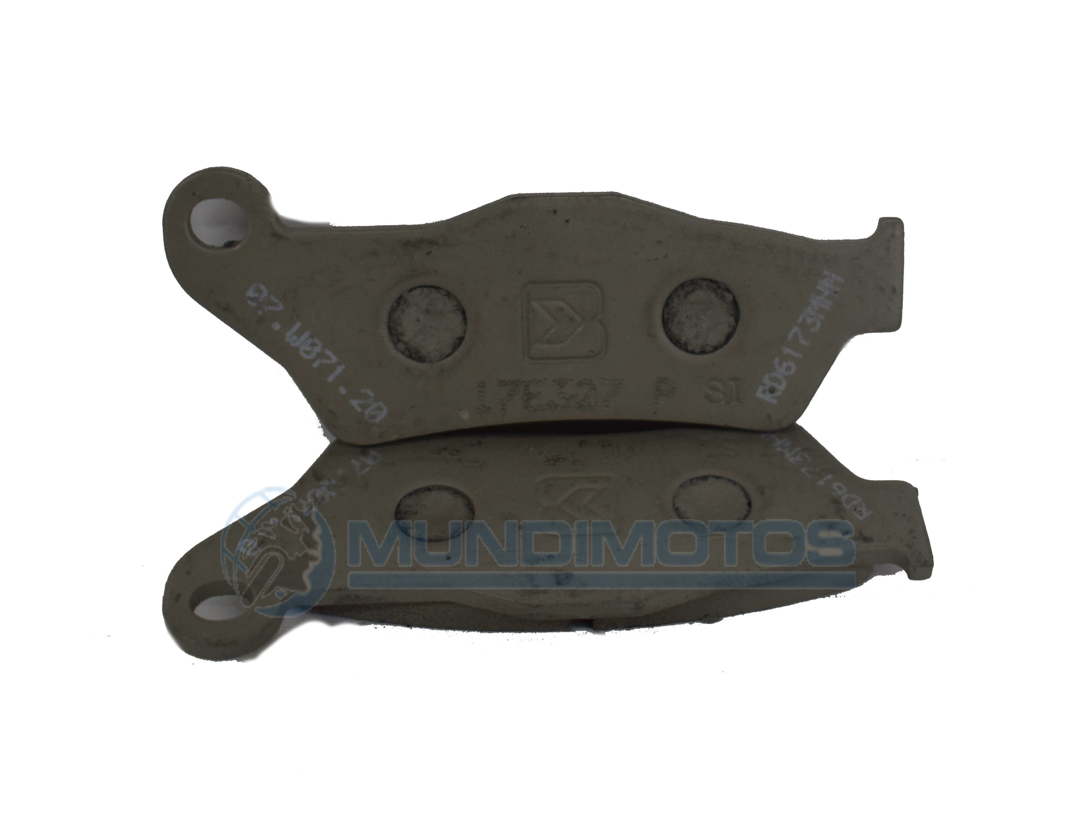 Pastillas de freno pulsar ns 200 BAJAJ original (delanteras)
