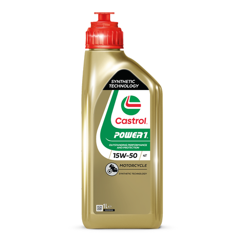 Aceite De Motor Castrol 15Wsemisintetico 50 Power1 Tiempos 4