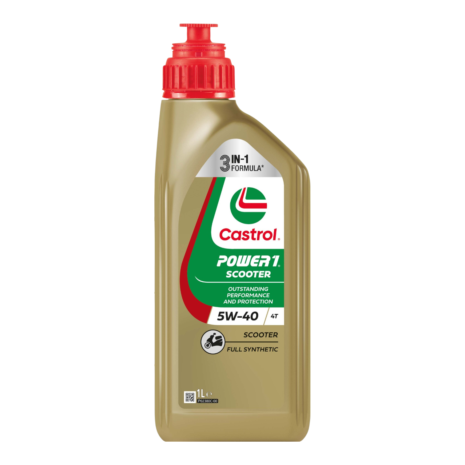 Aceite De Motor Castrol 5Wsint 40Ético Scooter Power1 y Más