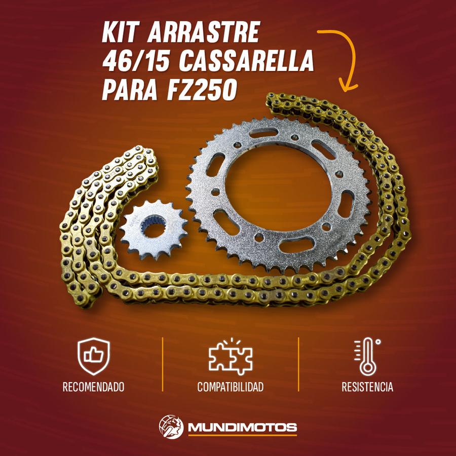 Kit Arrastre E8Yamaha / Yamaha Fz 250, Fz 250
