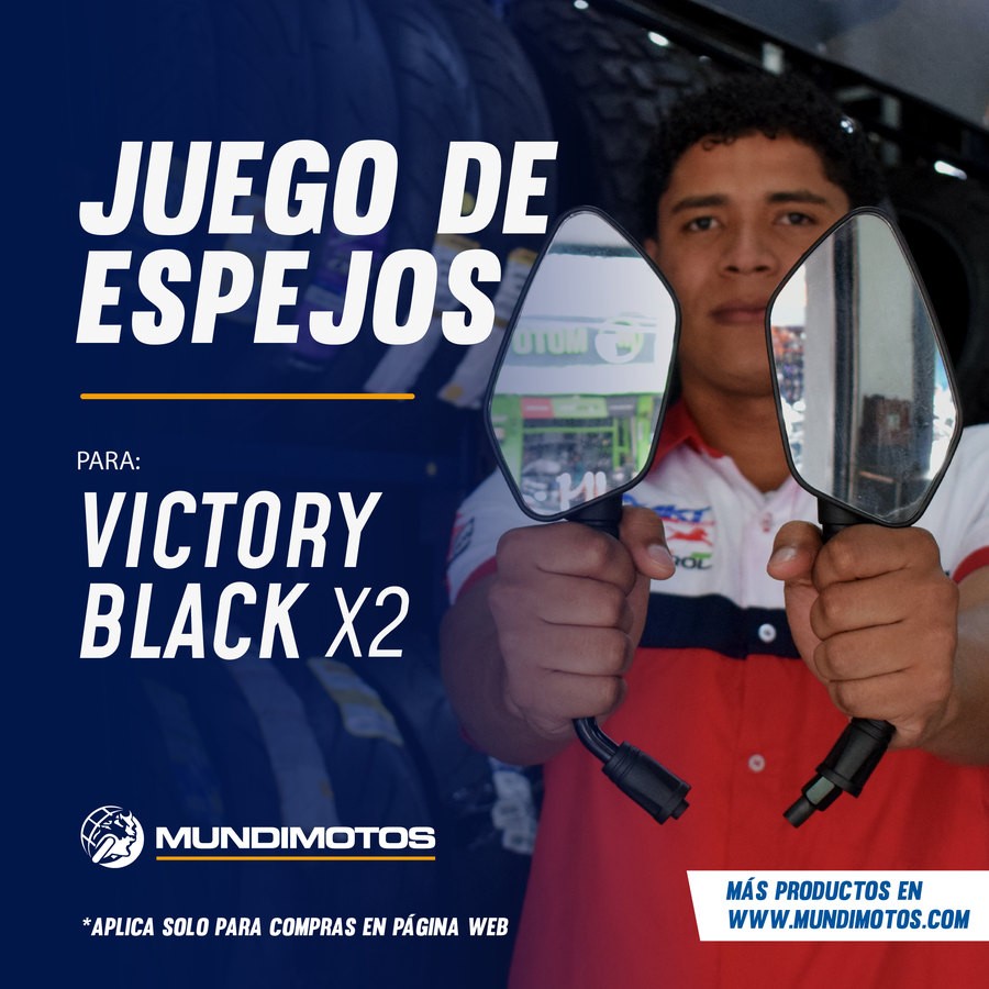 Espejos black VICTORY 171 original (unidades 2)