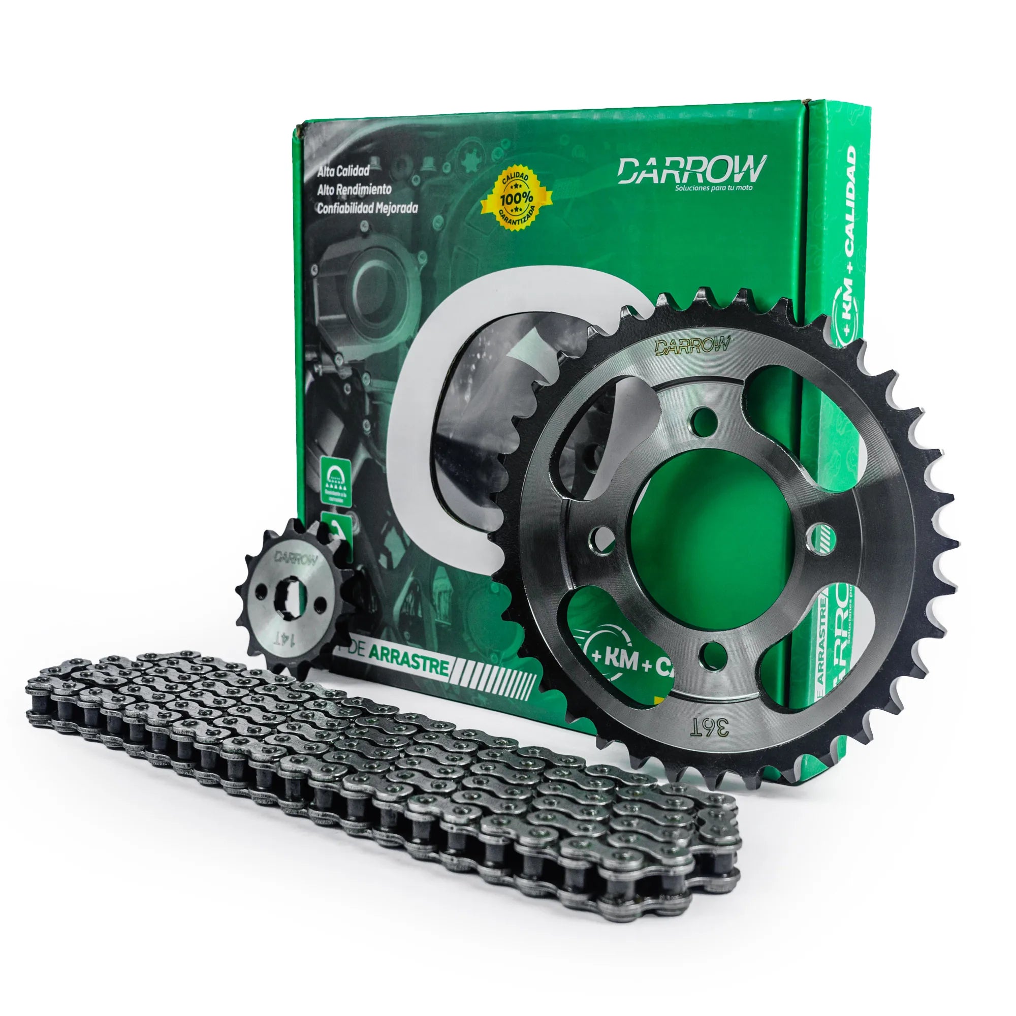 KIT ARRASTRE 14X36 428 AK110S/HONDA WAVE