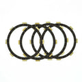 JGO DISCOS CLUTCH (4 DISCOS) RX100-115/YBR125/LIBERO125/XTZ125 HASTA (<12) RUBBER BASE