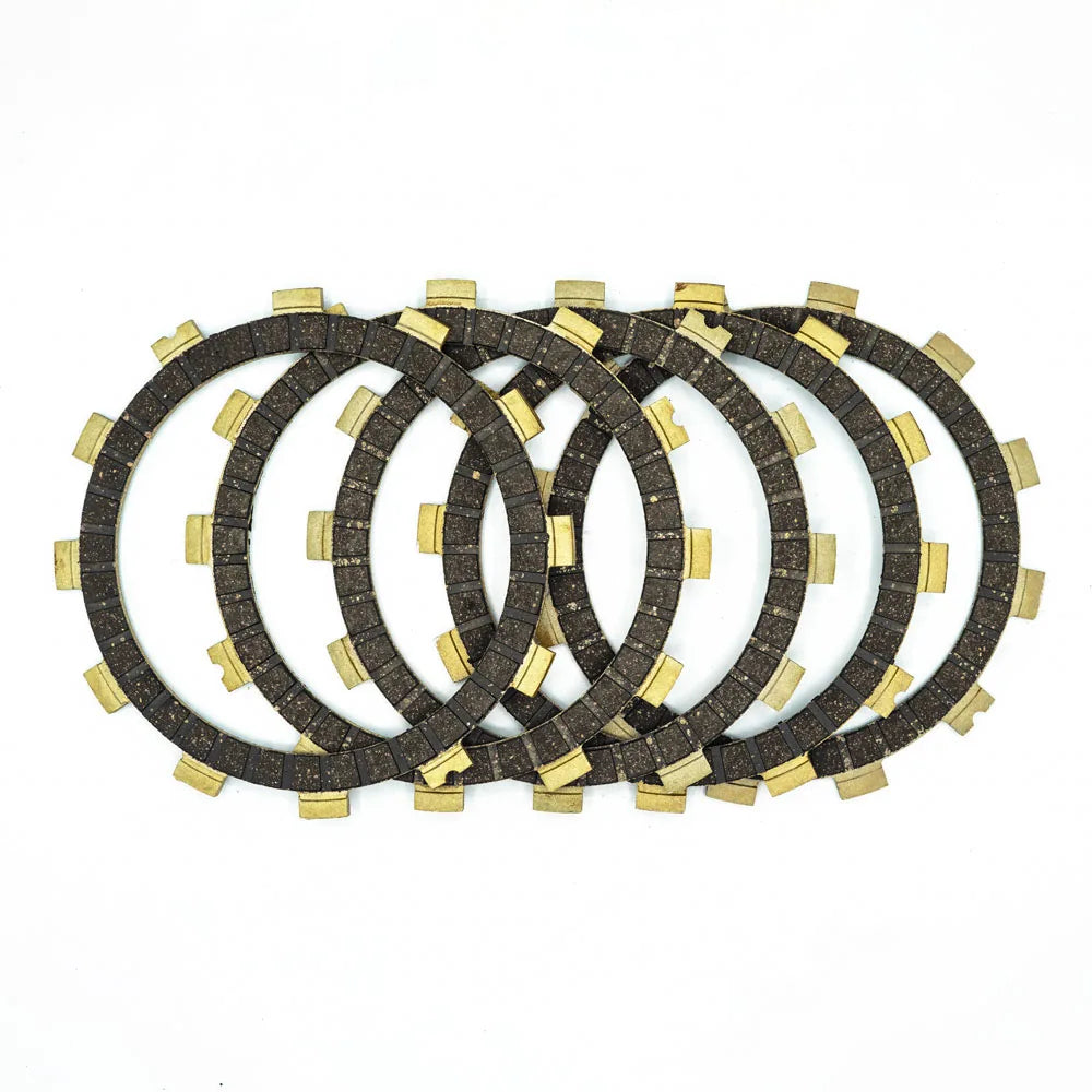 JGO DISCOS CLUTCH (5 DISCOS) TS125/GN125/GS125/BENELLI180S/GIXXER150/DR200 RUBBER BASE