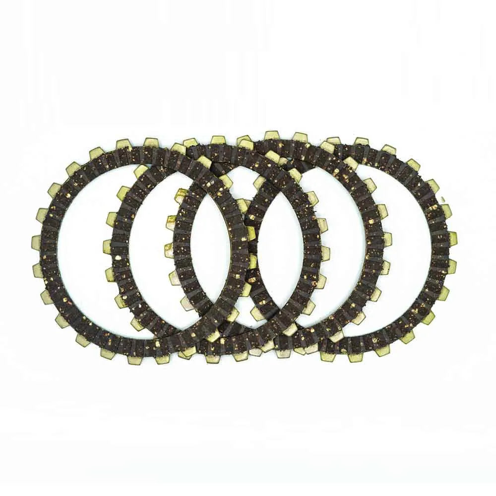 JGO DISCOS CLUTCH (4 DISCOS) CB110/DLX/DREAM NEO110/CB 1 PRO 125/CB125F RUBBER BASE