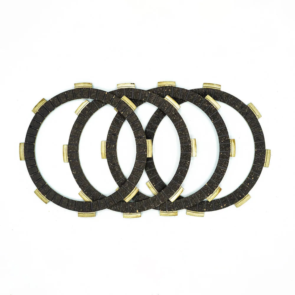 JGO DISCOS CLUTCH (4 DISCOS) TVS100 RUBBER BASE