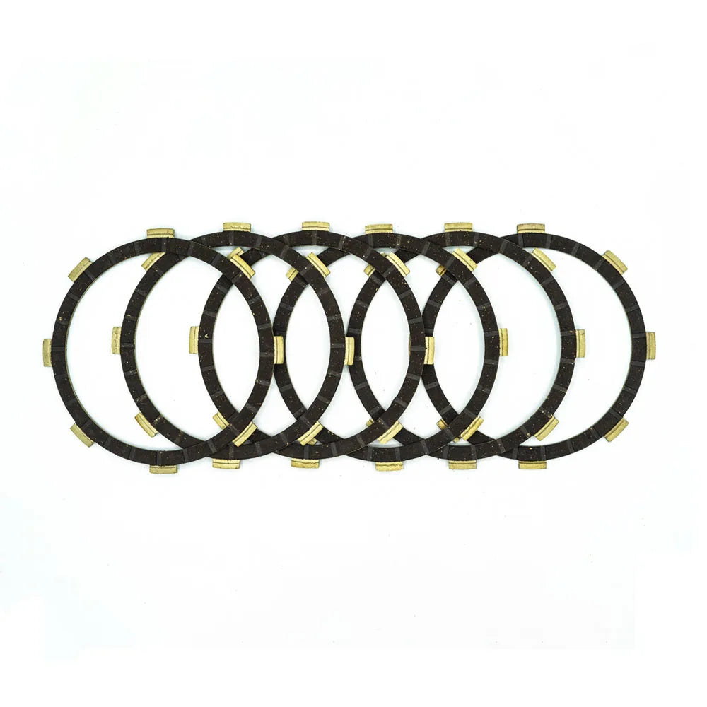 JGO DISCOS CLUTCH (6 DISCOS) DT125/175 RUBBER BASE