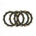 JGO DISCOS CLUTCH (4 DISCOS) AX4-EVOLUTION/VIVA R 115/VIVAX 115/BEST 125/HAYATE RUBBER BASE