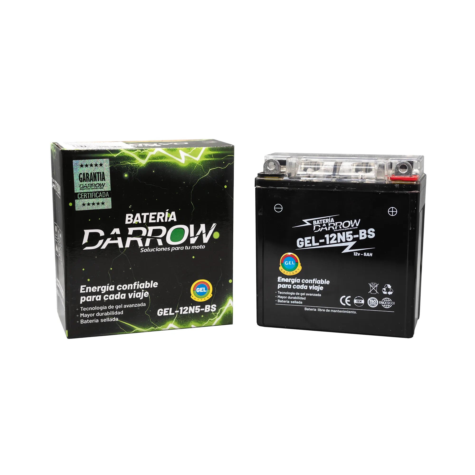 BATERIA 12N5-BS AK110S/FLEX/R3/PLATINO/XCD/DISCOVER135ES/PULSAR135/BOXER150/ECO/CBF125/ACTIV/UNI K/SPIKE/AX4/HAYATE/VIVA/TVS100/NTORQ/RAIDER/ROCKZ/STRYKER/ONE-MP/CRYPTON110/LIBERO/XTZ125/YBR125/FZ16