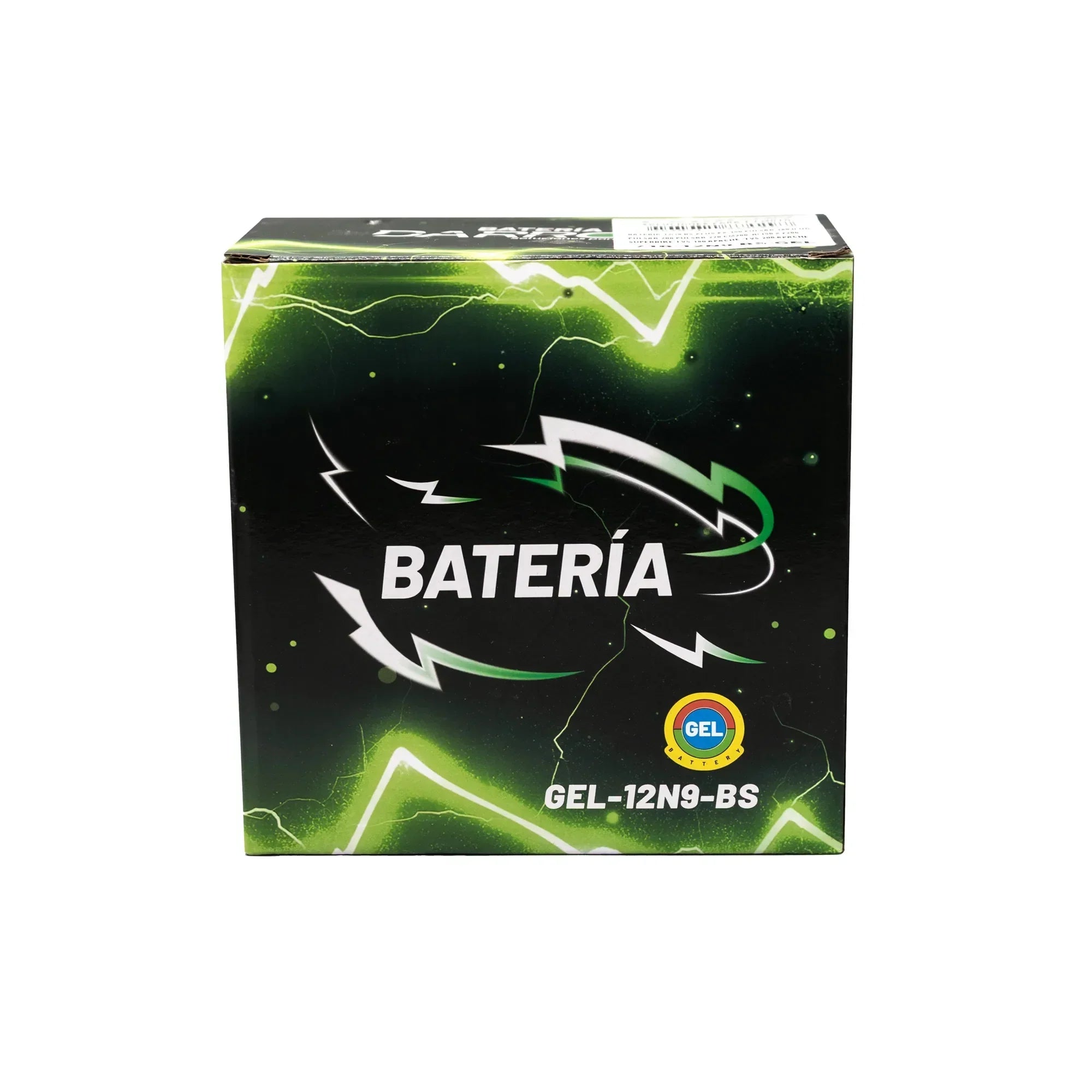 BATERIA 12N9-BS PLUS PX 150/PULSAR 180-II-UG/PULSAR 200/PULSAR 220/CM200/JH150/XY200 SUPERBIKE/TVS-180-APACHE /TVS-200-APACHE
