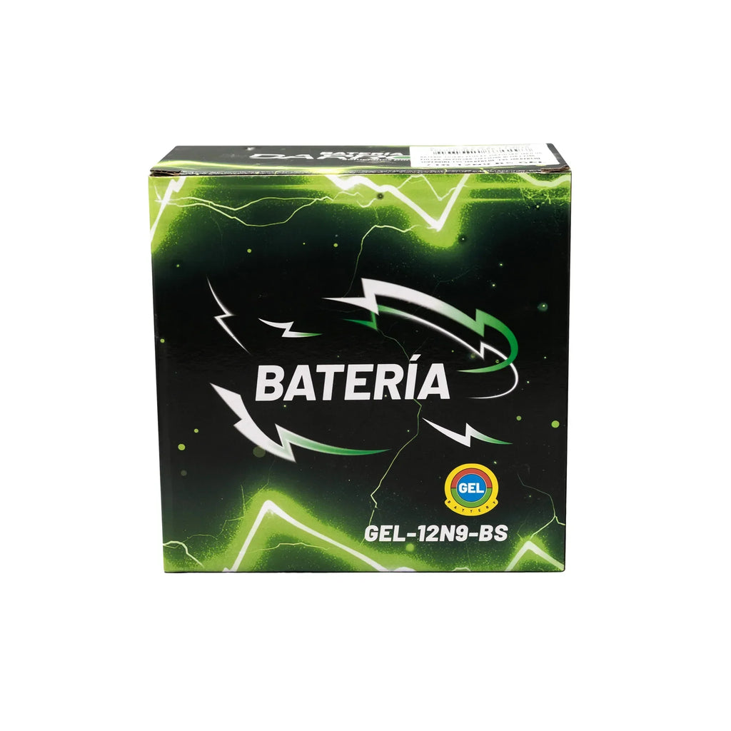 BATERIA 12N9-BS PLUS PX 150/PULSAR 180-II-UG/PULSAR 200/PULSAR 220/CM200/JH150/XY200 SUPERBIKE/TVS-180-APACHE /TVS-200-APACHE