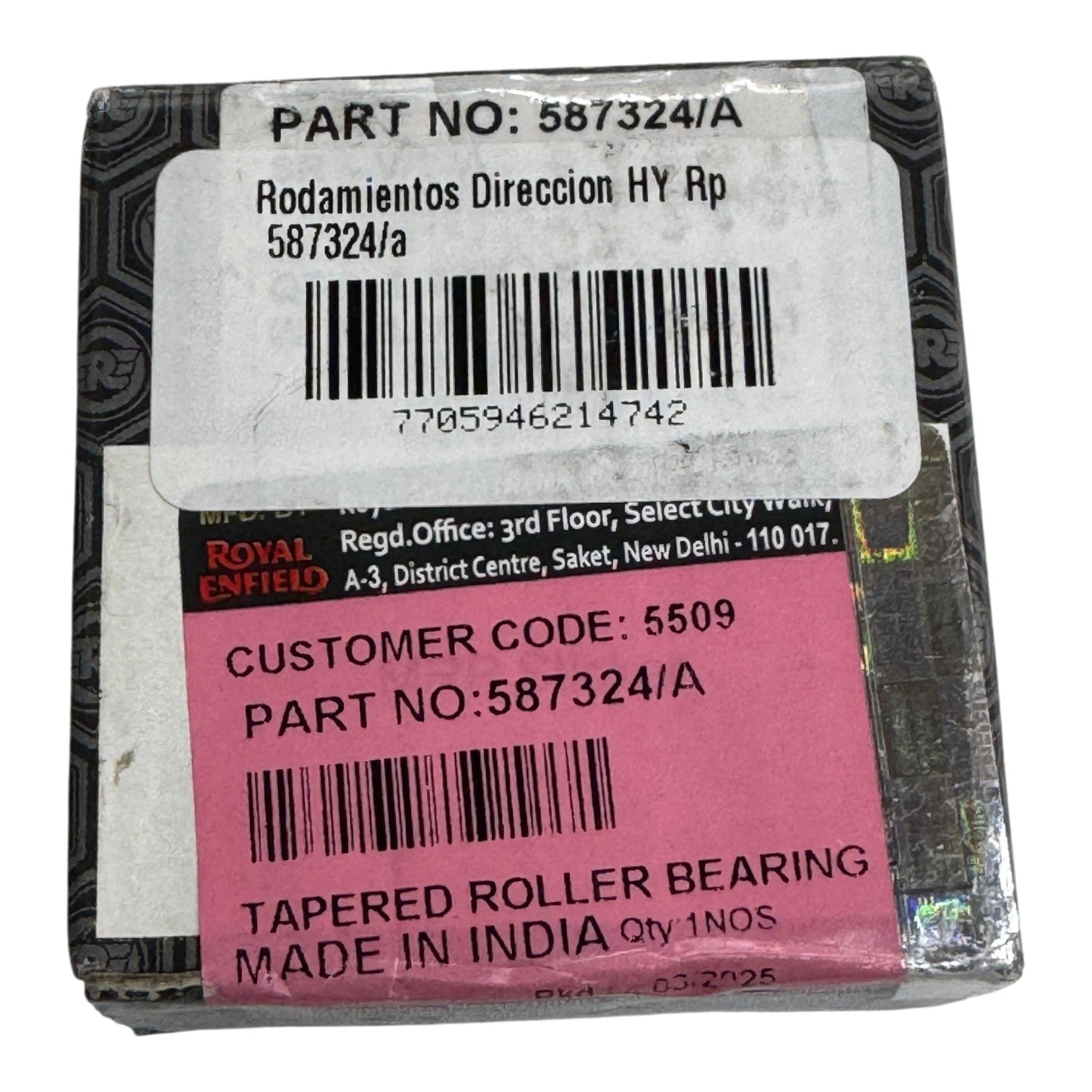Rodamientos dirección originales himalayan royal 2 enfield original
