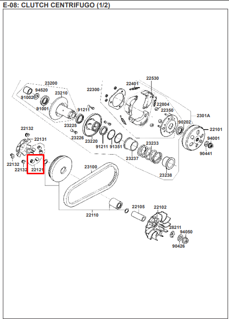 Roller agility 150 - fly KYMCO 150 original (unidades 6)