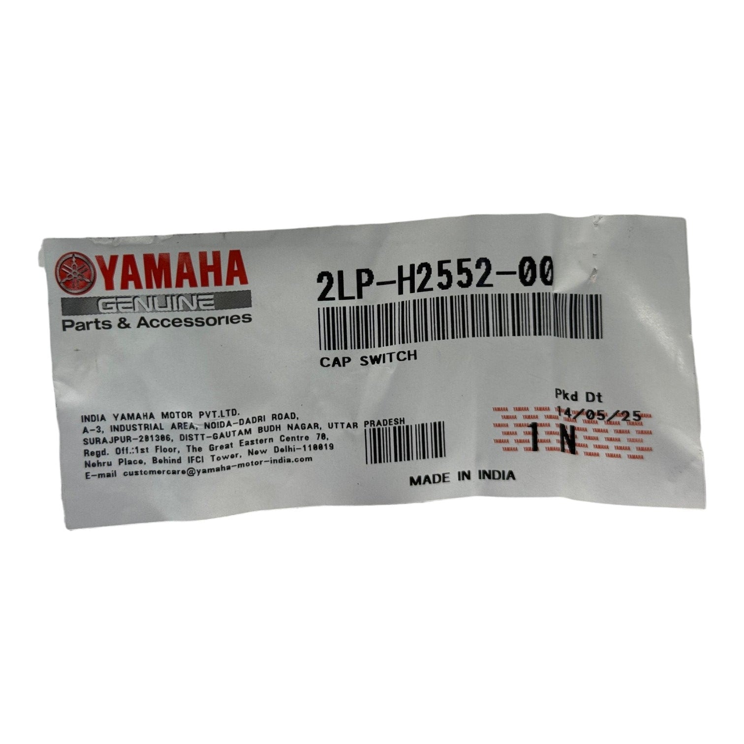 Tapa switch yc 110d YAMAHA original