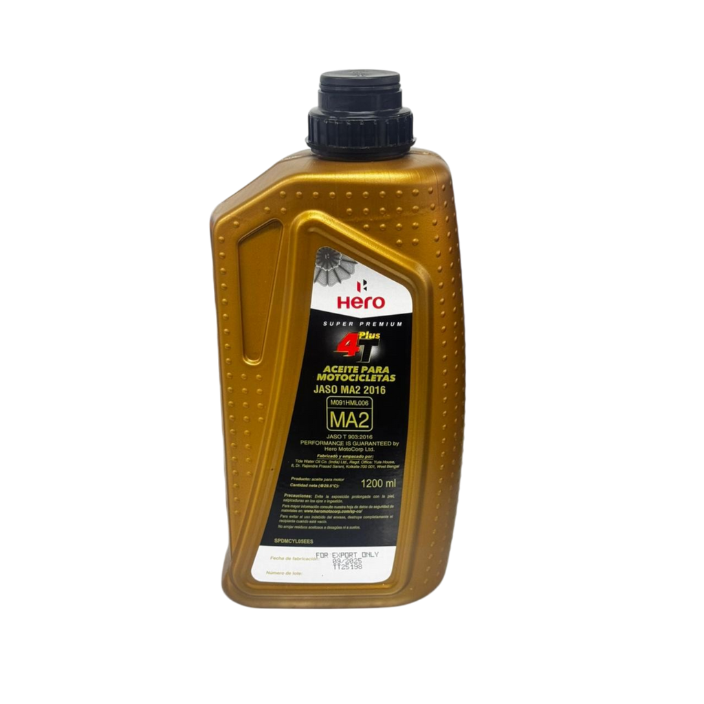 Aceite de motor HERO 10wsemisintetico 30 freemplus tiempos 4