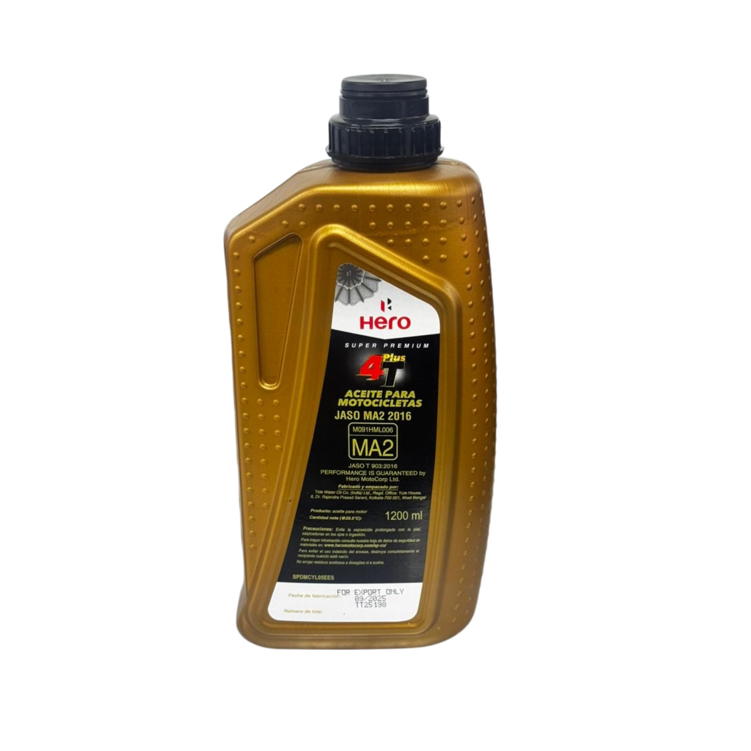 Aceite de motor HERO 10wsemisintetico 30 freemplus tiempos 4