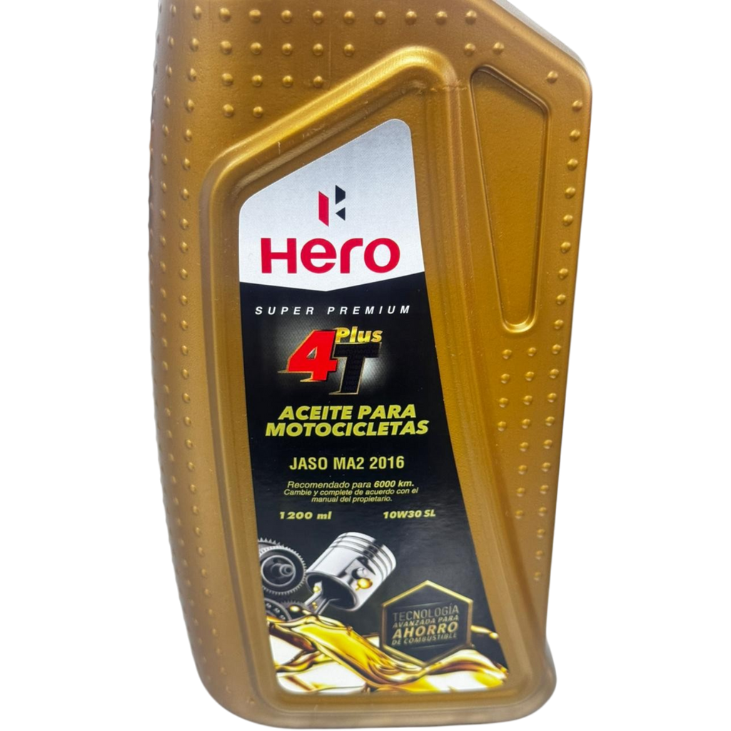 Aceite de motor HERO 10wsemisintetico 30 freemplus tiempos 4