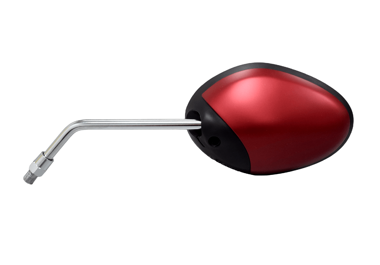 Espejo izquierdo fino fi YAMAHA original (rojo)