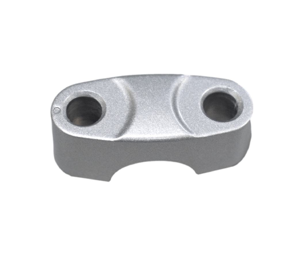 Abrazadera De Manubrio Xtz Yamaha 125 Original (Gris)