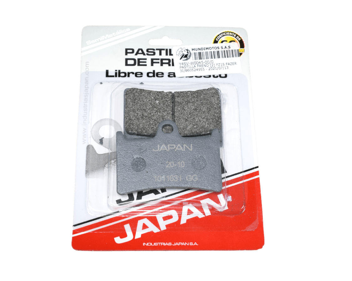Pastillas De Freno Fz1S Yamaha Fazer
