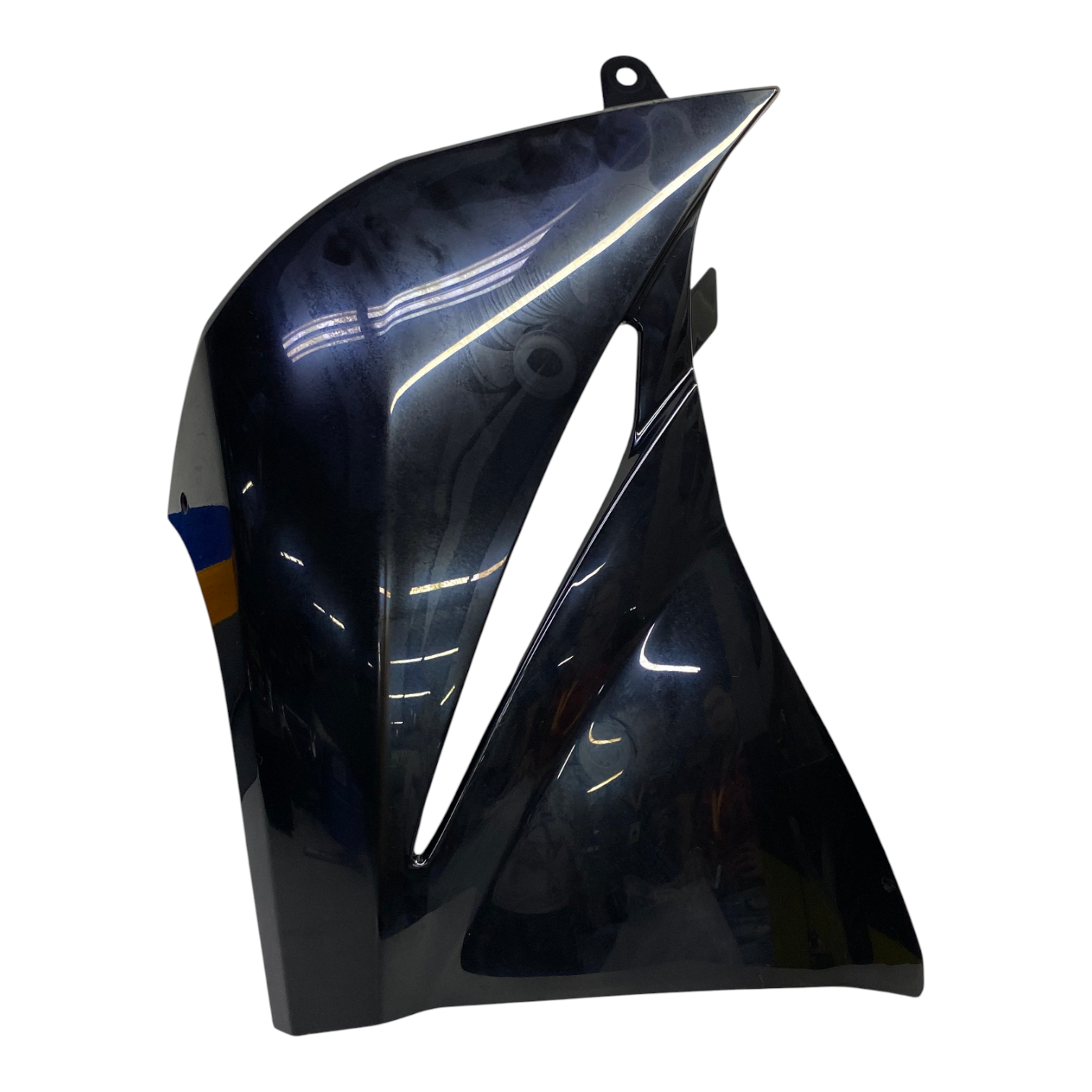 Aleta de tanque izquierda xt 660r YAMAHA original (negra)