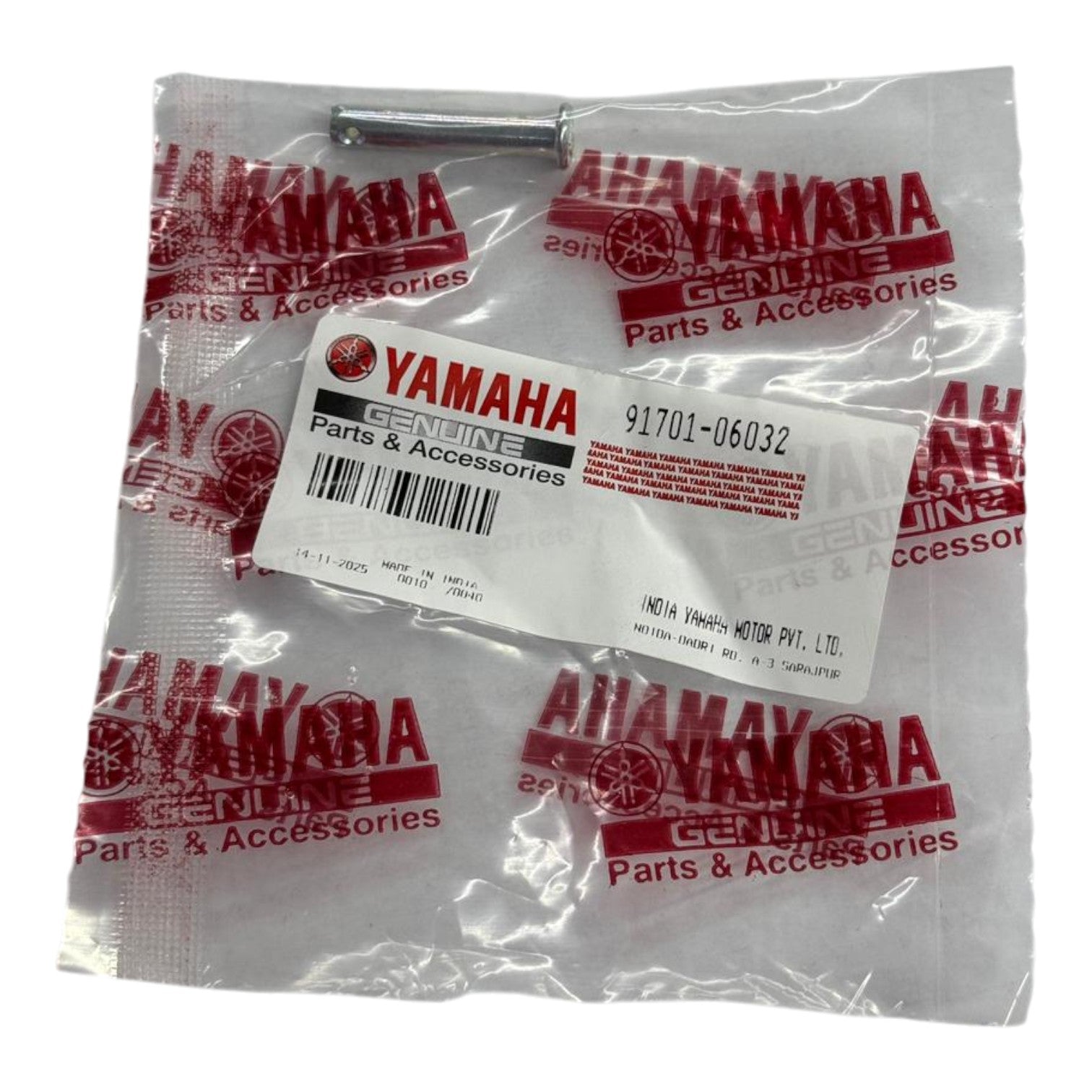 Pasador posapié trasero (izq-der) sz16r YAMAHA original