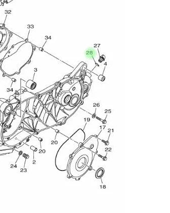 Oring tapon oil nmax YAMAHA
