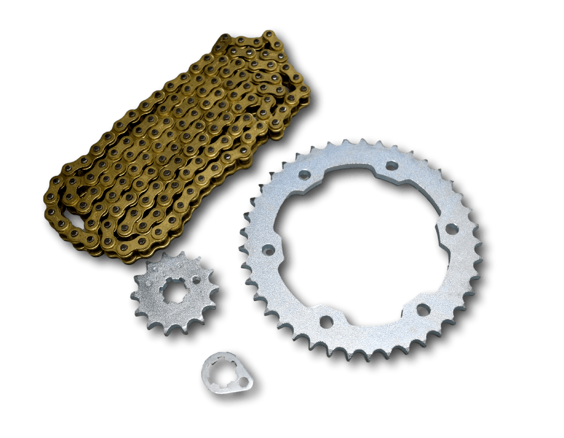 Kit Arrastre Fz16 2.0 (Freno Disco Trasero) Generico y Más