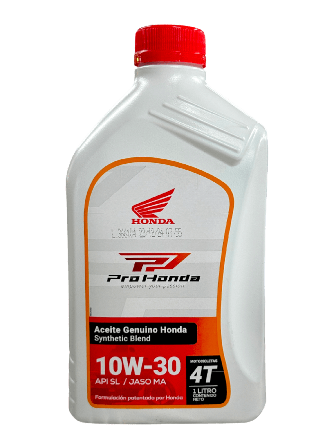 Aceite De Motor Pro Honda 10Wsemisintetico 30 Tiempos 4